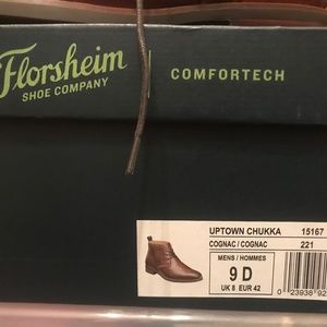 Florsheim Uptown Chukka cognac boot